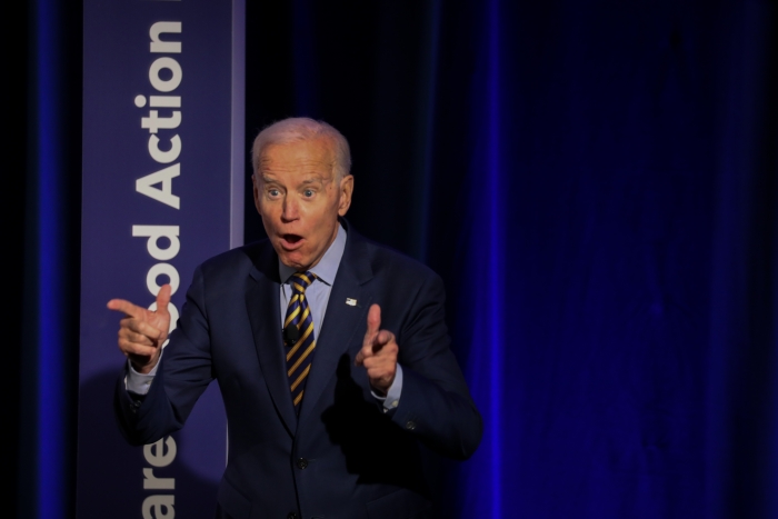 President Joe Biden at a fundraiser for the Planned Parenthood Action Fund.  (Getty Images)