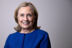 Former US Secretary of States Hillary Clinton poses during a photo session in Paris, on June 10, 2022. (Photo by JOEL SAGET/AFP via Getty Images)