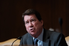 Senator Bill Hagerty (D-TN) speaks during a Senate Appropriations committee in Washington, DC, April 27, 2022. (Photo by MICHAEL A. MCCOY/POOL/AFP via Getty Images)