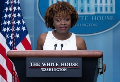 White House Press Secretary Karen Jean-Pierre.  (Getty Images)  