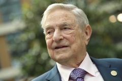 Left-wing billionaire activist George Soros.  (Getty Images)  